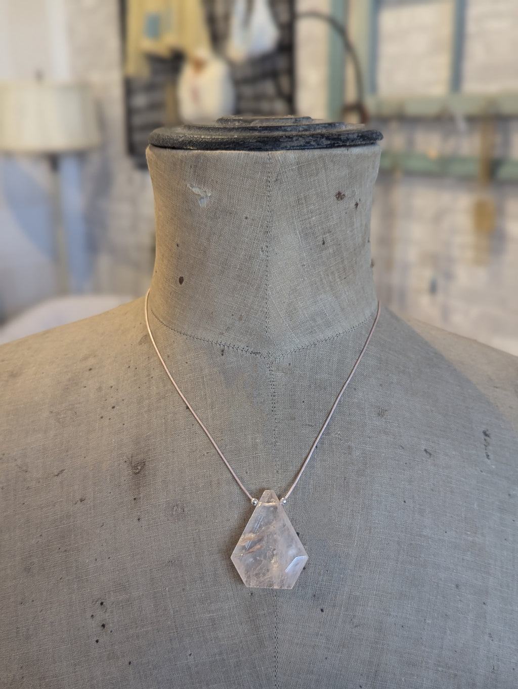 Brazilian Quartz Pendant