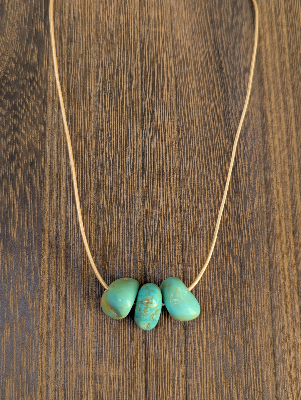 Elisa Turquoise Bead Choker