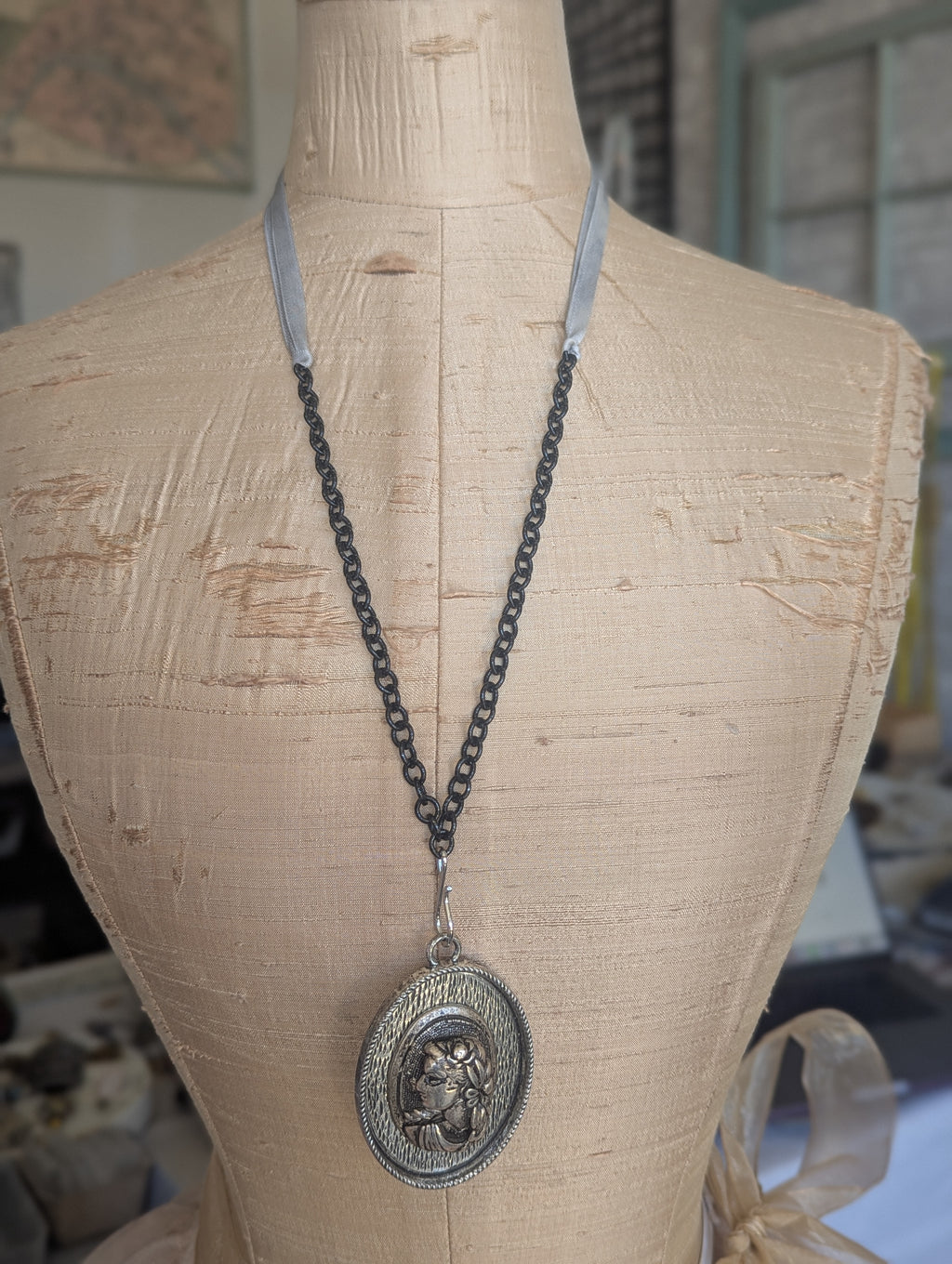 Vintage Cameo Necklace