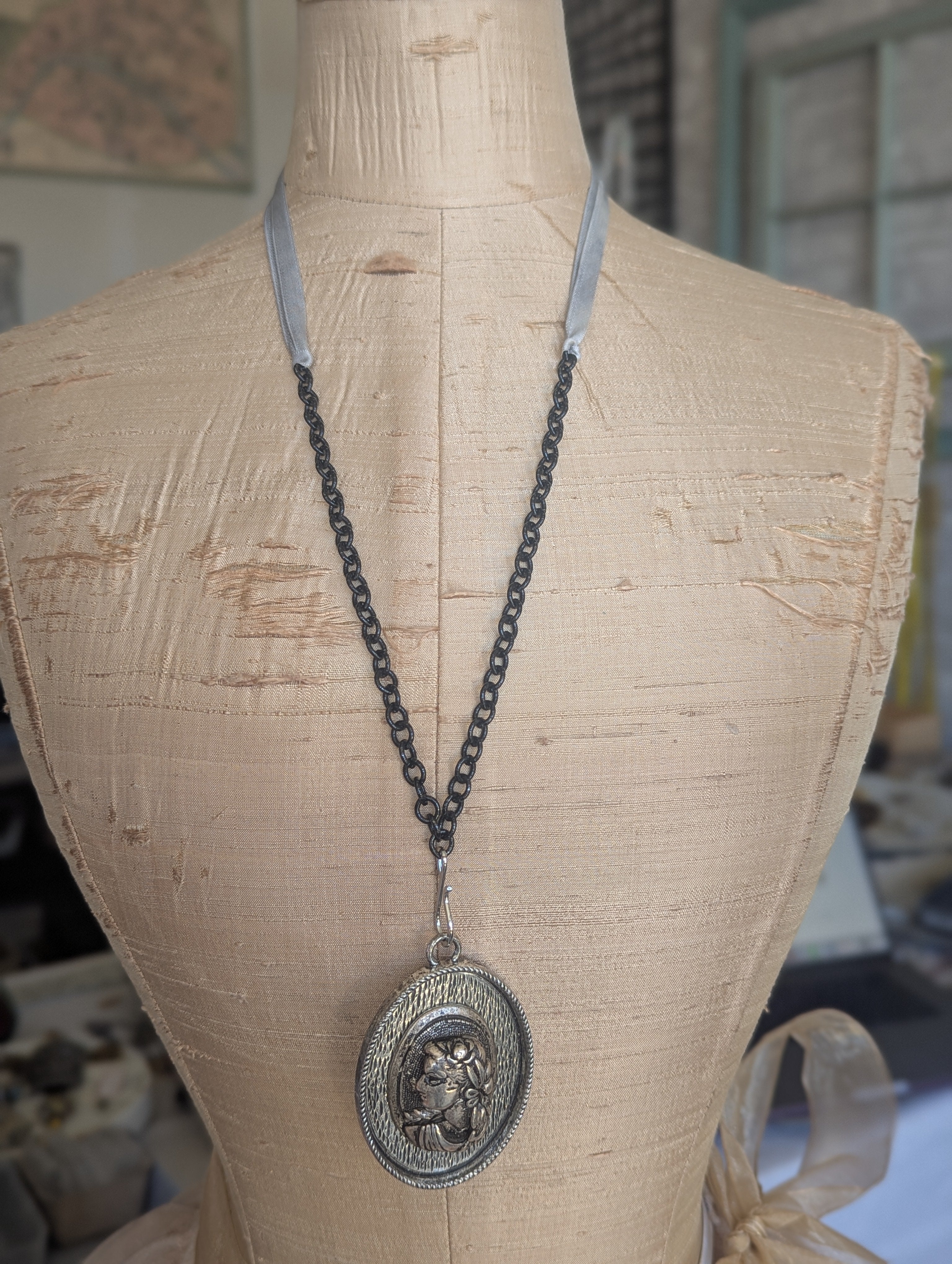 Vintage Cameo Necklace